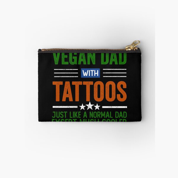 Item preview, VEGAN DAD WITH TATTOOS designed and sold by noahs-shop.