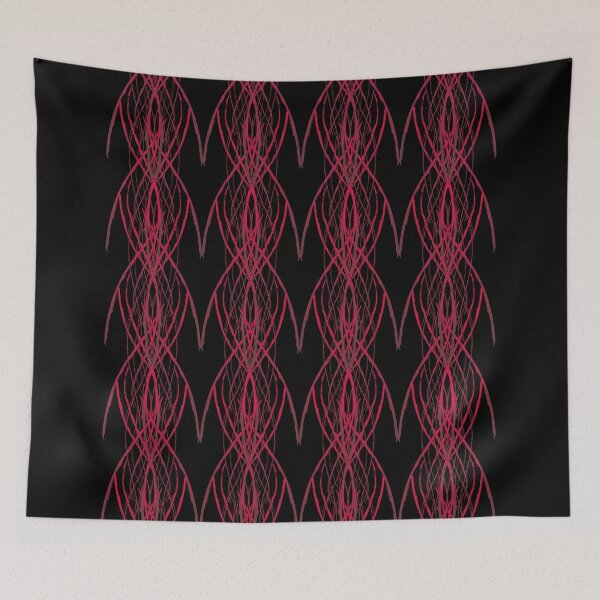 Item preview, Abstract Red Lines designed and sold by NissaArt.