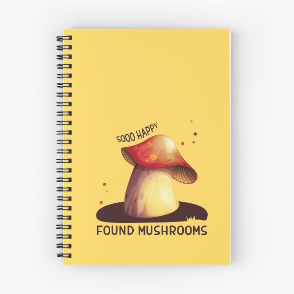 Item preview, So happy found mushroom, funny mushroom tee, for mushroom hunters designed and sold by MushroomHunters.