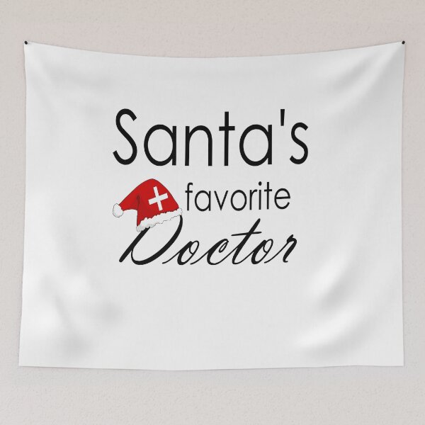 Item preview, Santa's favorite Doctor: Funny and cute Christmas gift idea for your mom, dad or simply your doctor. designed and sold by Niss-store.