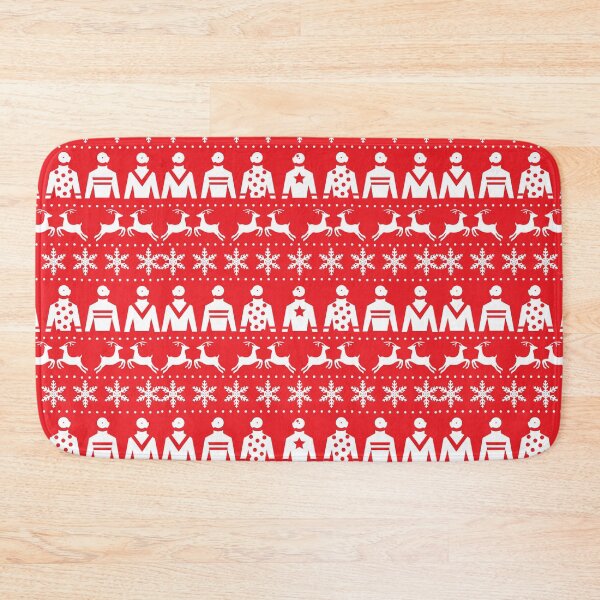 Item preview, Christmas Jockey Silks Fun Red and White Jumper Design designed and sold by CreativeTwins.