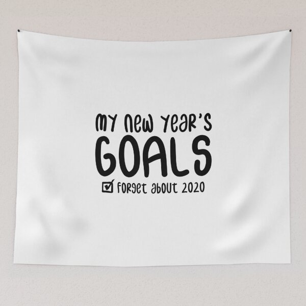 Item preview, New Year's Goals 'Forget About 2020' - Funny New Years T-Shirt/Sticker designed and sold by Seth's Tees.