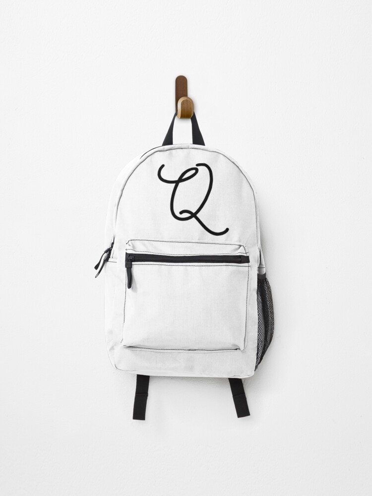 Thumbnail 1 of 3, Backpack, Cursive Q designed and sold by Jose234.