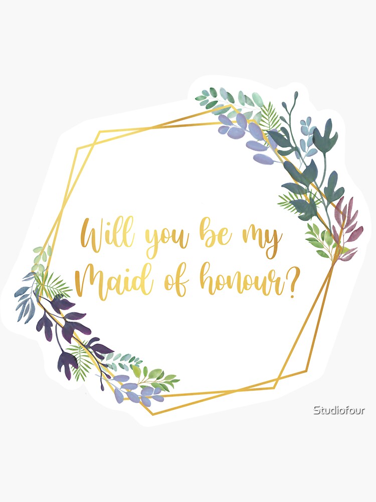 maid of honor design