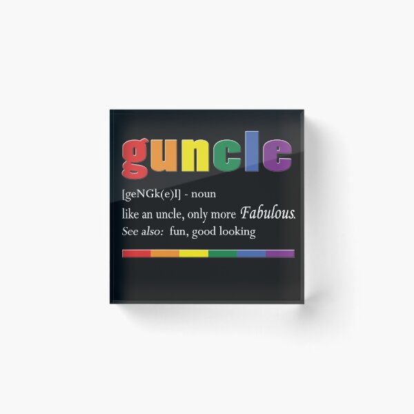 Item preview, Fabulous Gay Uncle Guncle designed and sold by Original Cheddar.