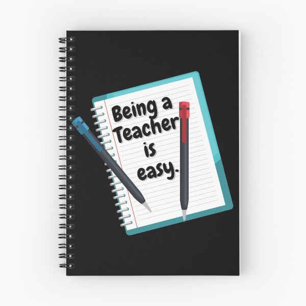 Item preview,  Being A Teacher Is Easy designed and sold by Vibing-Right.