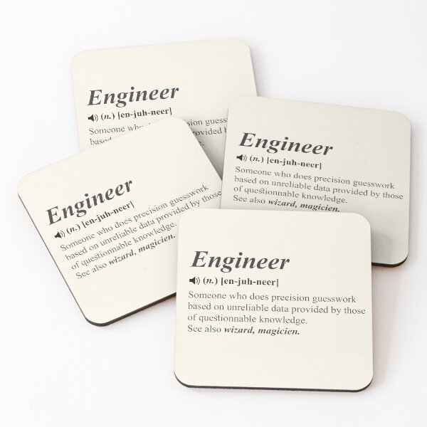 Item preview, Engineer funny definition  designed and sold by Avgeek21.