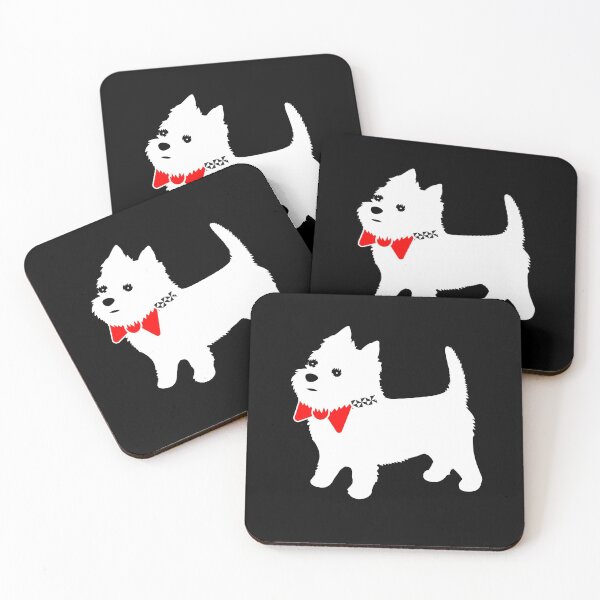 Item preview, Westie Christmas West Highland Terrier designed and sold by AntiqueImages.