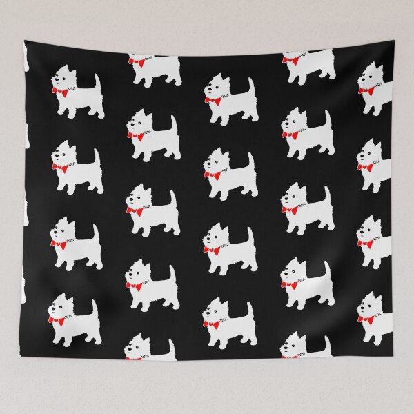 Item preview, Westie Christmas West Highland Terrier designed and sold by AntiqueImages.