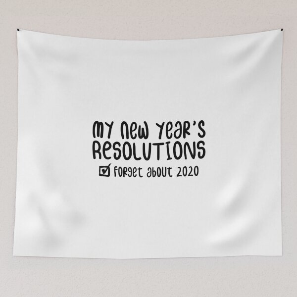Item preview, New Year's Resolutions 'Forget About 2020' - Funny New Years T-Shirt/Sticker designed and sold by Seth's Tees.
