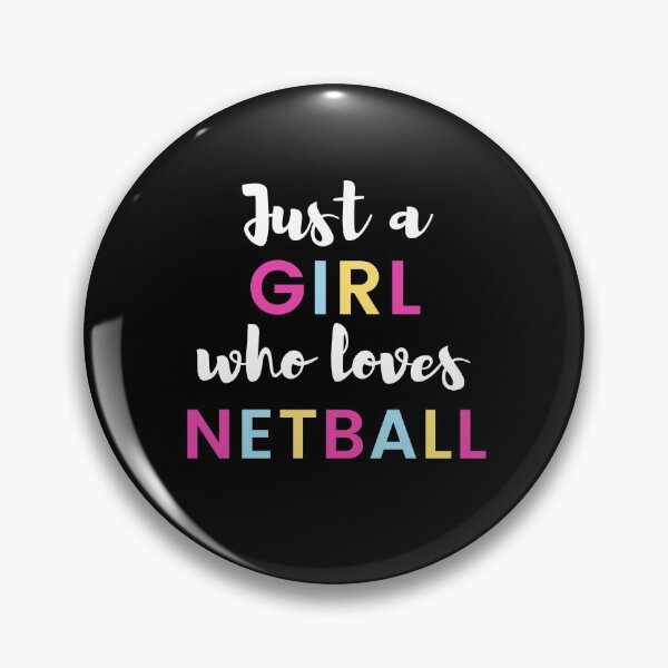 Item preview, Just a girl who loves netball designed and sold by TheGreenGoat.