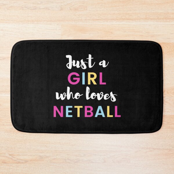 Item preview, Just a girl who loves netball designed and sold by TheGreenGoat.