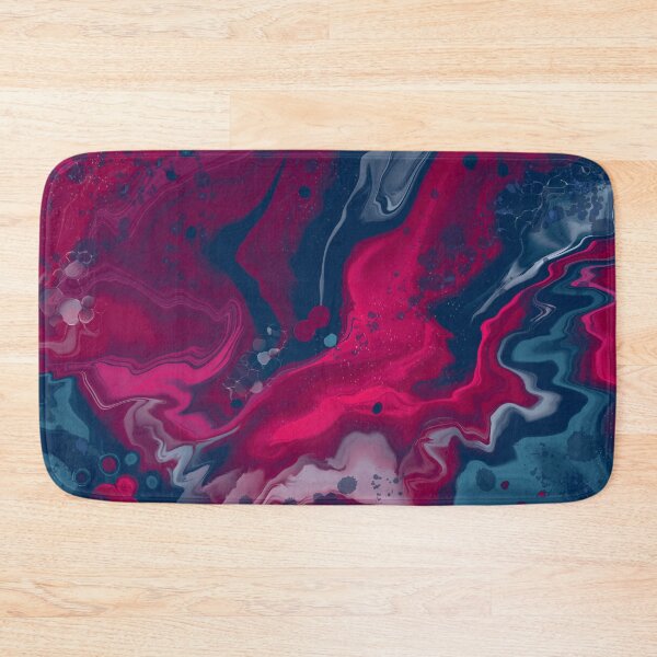 Item preview, Rakta, digital fluid pour with cells designed and sold by MayGreenAbgrall.
