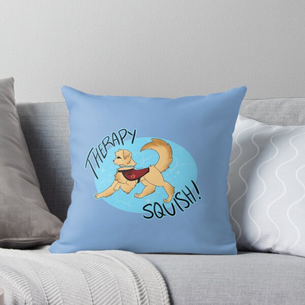 Artikelvorschau, Diensthund - Therapie Squish - Golden Retriever entworfen und verkauft von InspiritArts.