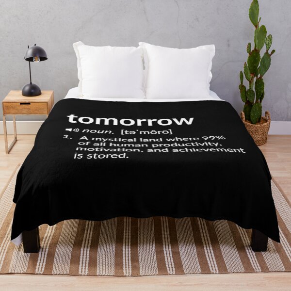 Item preview, Real Definition Of Tomorrow  designed and sold by T-ShirtGuy.