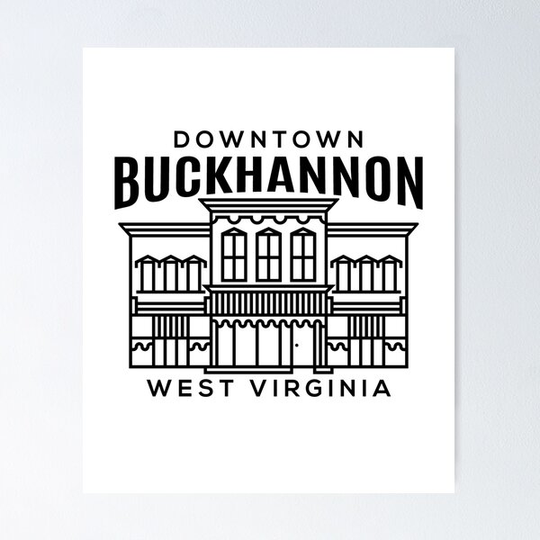 Item preview, Downtown Buckhannon WV designed and sold by HalpinDesign.