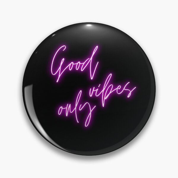 Item preview, Good vibes only- neon pink designed and sold by MargheritaLidia.