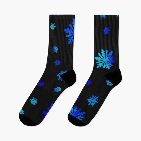 Item preview, Snowflakes - Blue and Teal Watercolor designed and sold by KristyBDesigns.