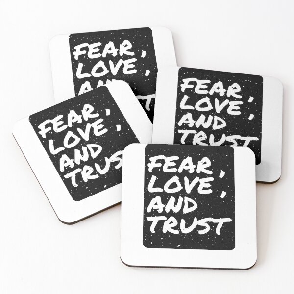 Item preview, Fear, Love, Trust designed and sold by Sean Kilgo.