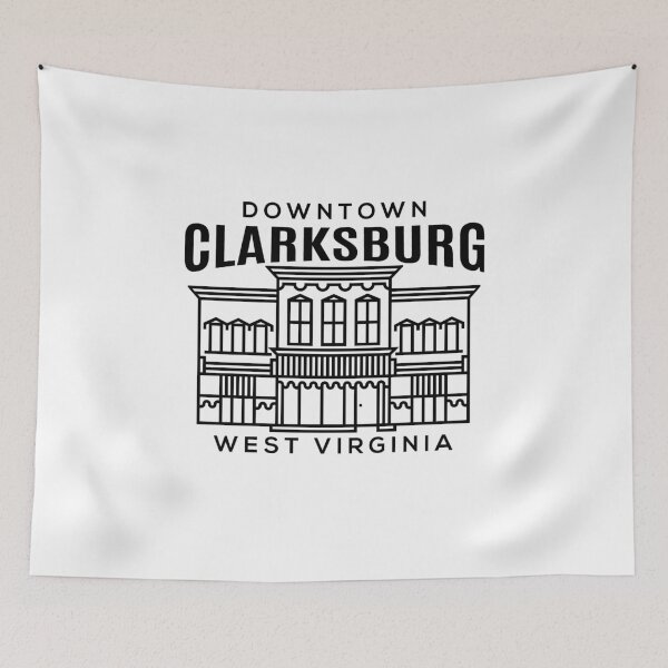 Item preview, Downtown Clarksburg WV designed and sold by HalpinDesign.