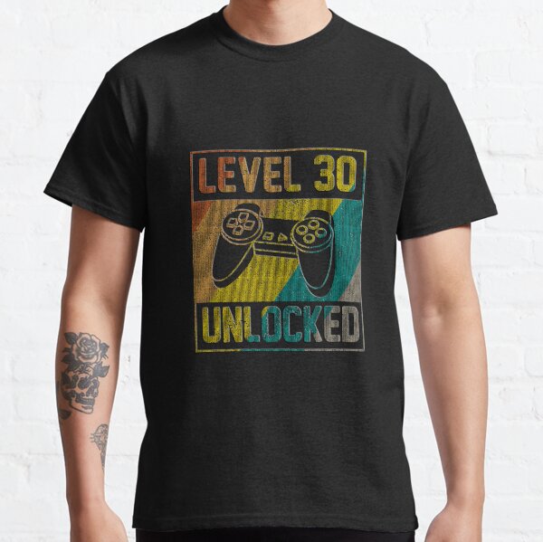 Item preview, 30th Birthday Gift Level 30 Unlocked designed and sold by ElBeDesigns.