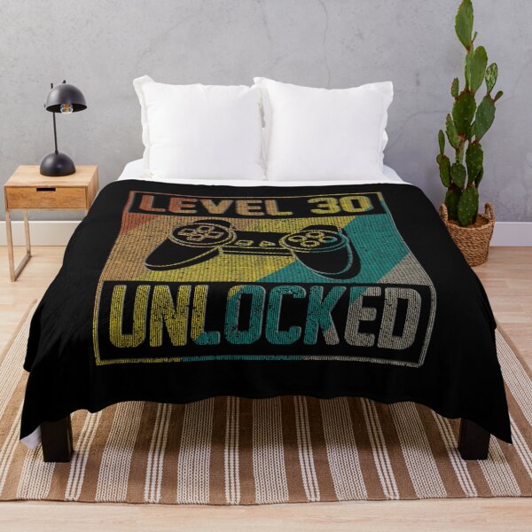 Item preview, 30th Birthday Gift Level 30 Unlocked designed and sold by ElBeDesigns.