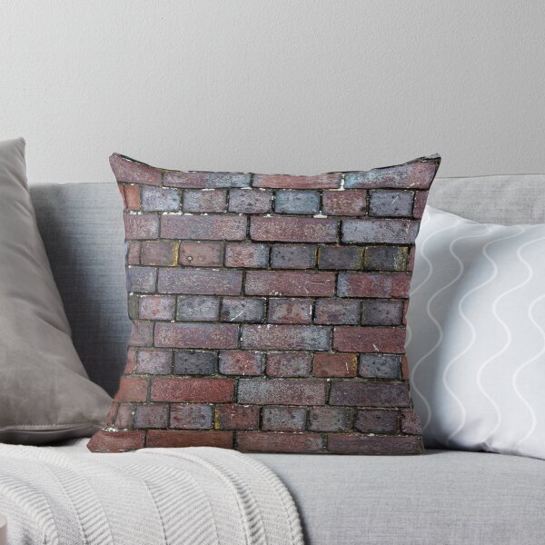 Item preview, red bricks wall designed and sold by chihuahuashower.