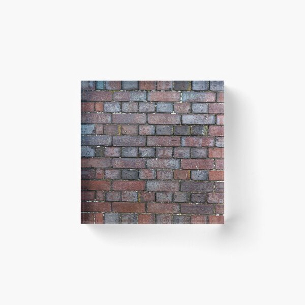 Item preview, red bricks wall designed and sold by chihuahuashower.