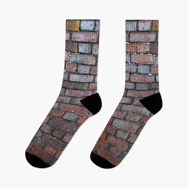 Item preview, red bricks wall designed and sold by chihuahuashower.