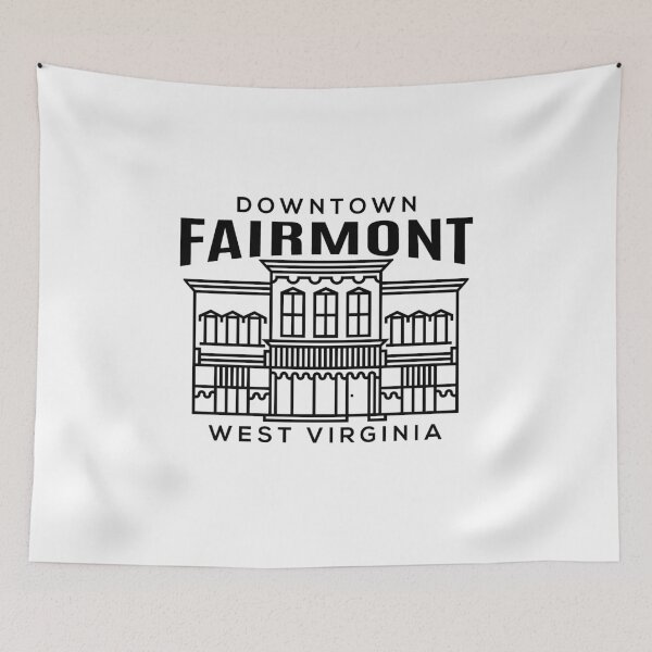 Item preview, Downtown Fairmont WV designed and sold by HalpinDesign.