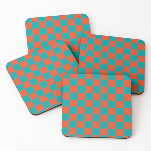 Item preview, A Blue and Orange Checkered Design designed and sold by The Merch.