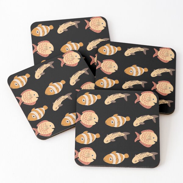 Item preview, Cute Fish Pattern designed and sold by evokearo.