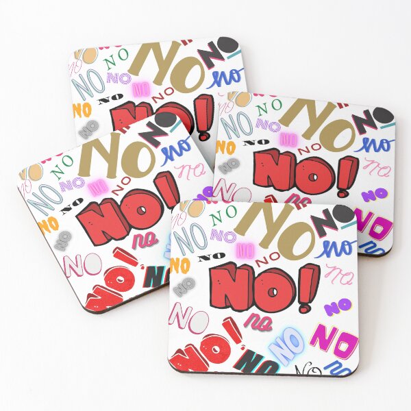 Item preview, Kwaii 'No' Pattern designed and sold by miTeless seDign.