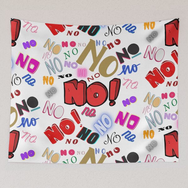 Item preview, Kwaii 'No' Pattern designed and sold by miTeless seDign.