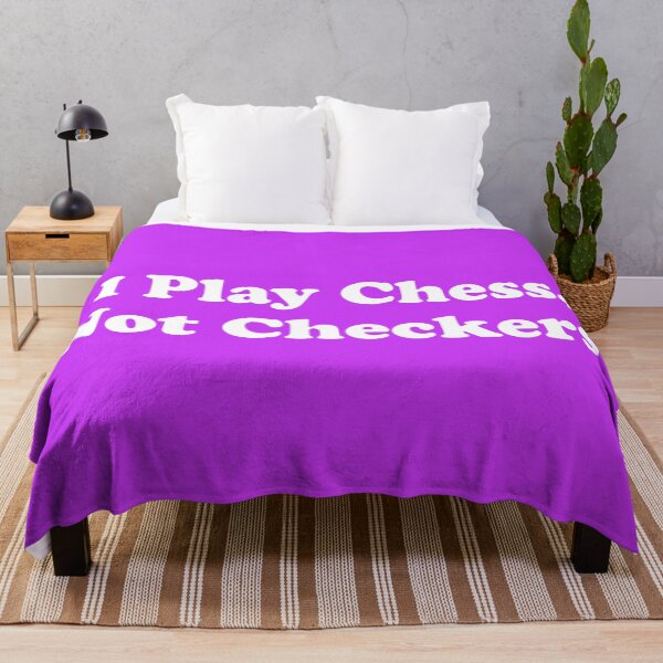 Item preview, I Play Chess, Not Checkers.  designed and sold by ThingsByJoy.