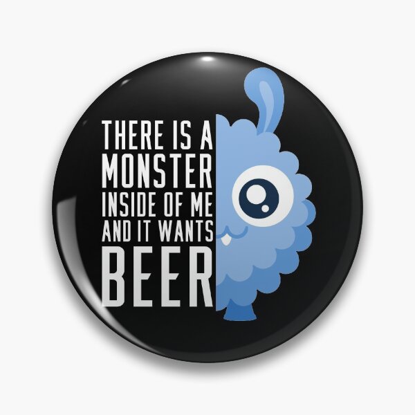 Item preview, Cute Beer Monster designed and sold by ArticaDesign.
