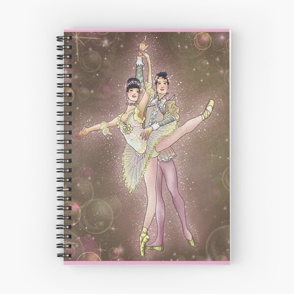 Item preview, Nutcracker Pas Des Deux illustration designed and sold by ABHolliART.