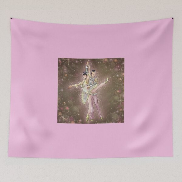 Item preview, Nutcracker Pas Des Deux illustration designed and sold by ABHolliART.