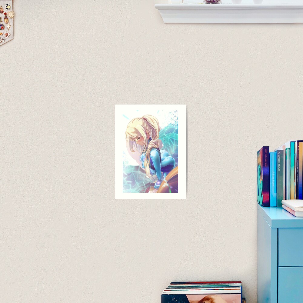 Samus zerosuit | Metroid Art Print