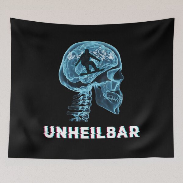 Item preview, Incurable snowboard snowboarder designed and sold by MissColonia.