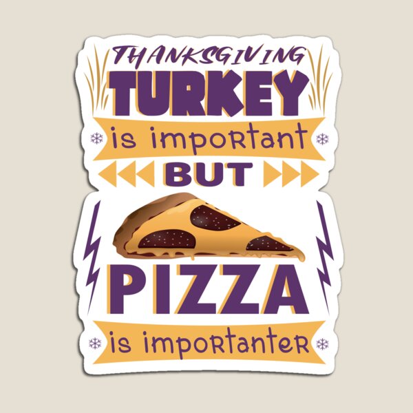 Artikelvorschau, Thanksgiving Türkei ist wichtig, aber Pizza ist wichtiger / Gürteltasche entworfen und verkauft von fouadwin.