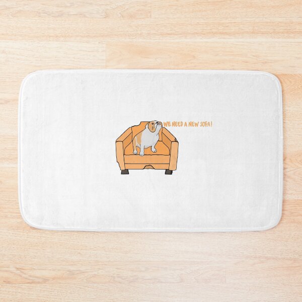 Item preview, Bulldog and his sofa designed and sold by OkeyDoggie.