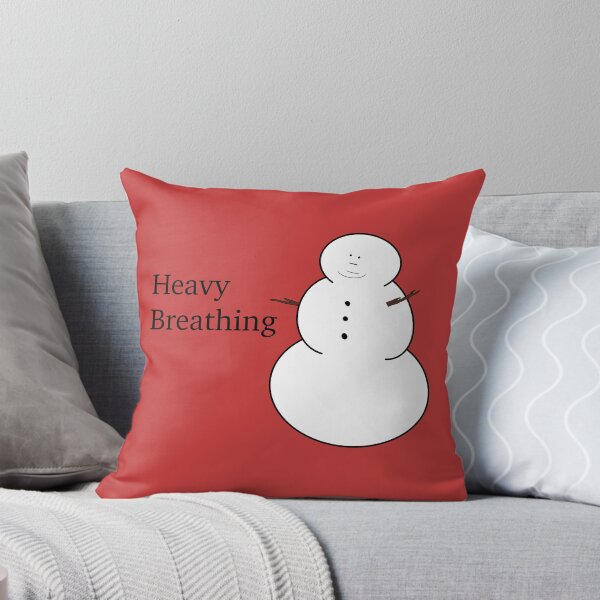 Item preview, Heavy Breathing Snowman designed and sold by FartBubble.