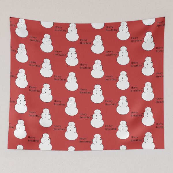 Item preview, Heavy Breathing Snowman designed and sold by FartBubble.