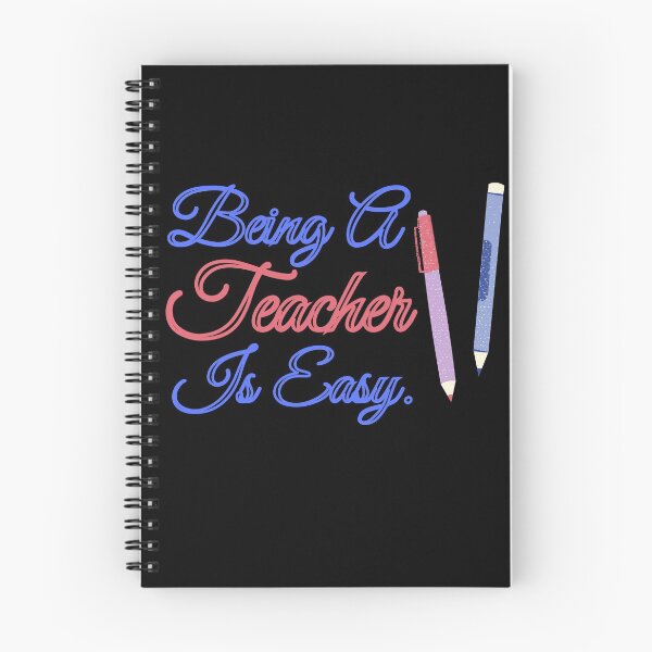Item preview,  Being A Teacher Is Easy designed and sold by Vibing-Right.