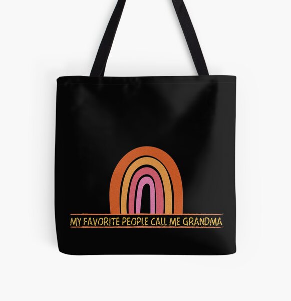 grandma tote bolsas personalized