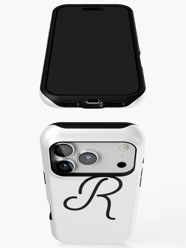 Thumbnail 3 of 4, iPhone Case, Cursive R designed and sold by Jose234.