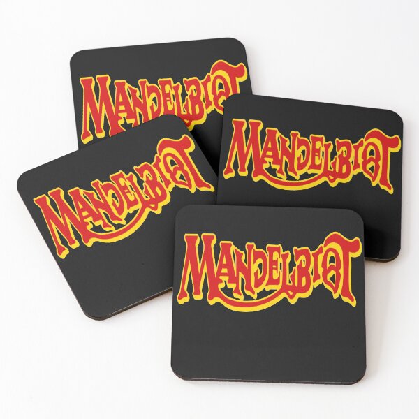 benoit mandelbrot Coasters (Set of 4)