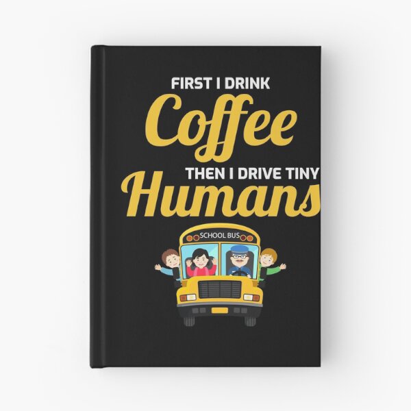 Item preview, Coffee Lovers School Bus Driver Funny Gift designed and sold by TastefulTees.