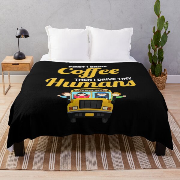 Item preview, Coffee Lovers School Bus Driver Funny Gift designed and sold by TastefulTees.